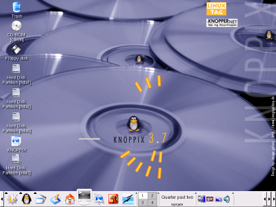 Linux Desktop Pictures on Knoppix Desktop Png